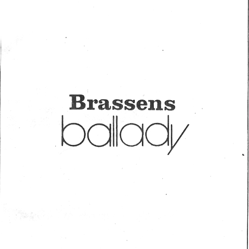 G.Brassens 1986 Ballady
